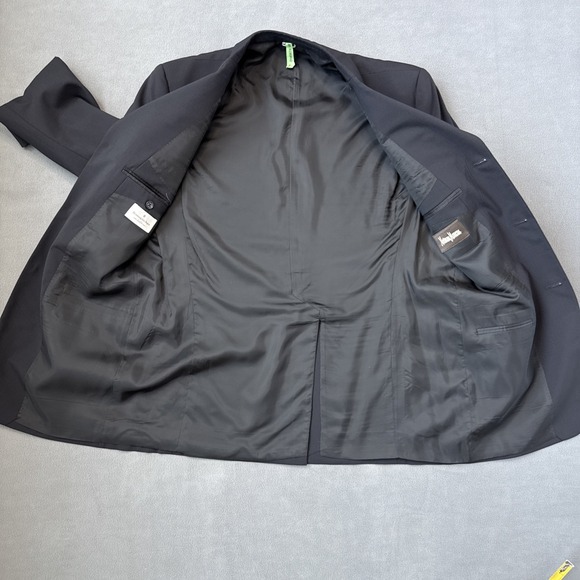 Ermenegildo Zegna Soft Sport Coat Mens EU 56 Short (US 46S) Black Neiman Marcus - Picture 9 of 16